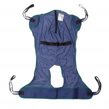 Full Body Patient Lift Sling, Mesh with Commode Cutout