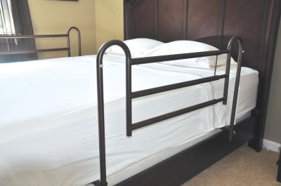 Barrière de lit traditionnel à longueur réglable sans outil