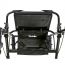Walker Rollator with Fold Up and Removable Back Support and Padded Seat