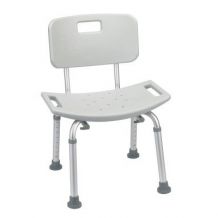 Bathroom Safety Shower Tub Bench Chair with Back