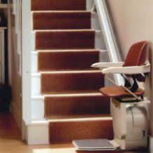 Siena Brown straight stairlift